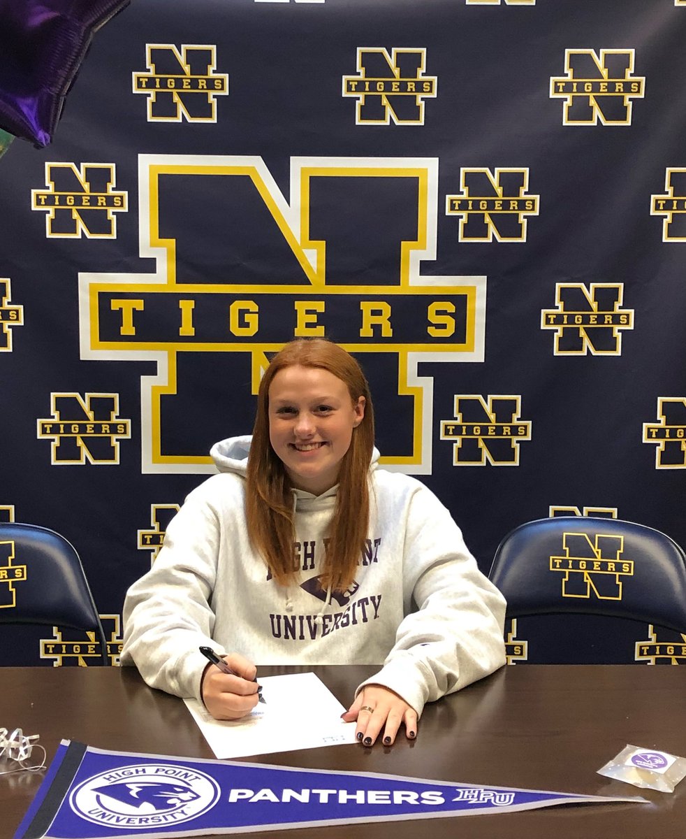 NPTTigerSports's tweet photo. Congratulations to Shannon Smith on her NLI to play lacrosse at High Point University. @AnthonyLifrieri @NewsdayHSsports @hpuwlax https://t.co/VYqTNiDXEH