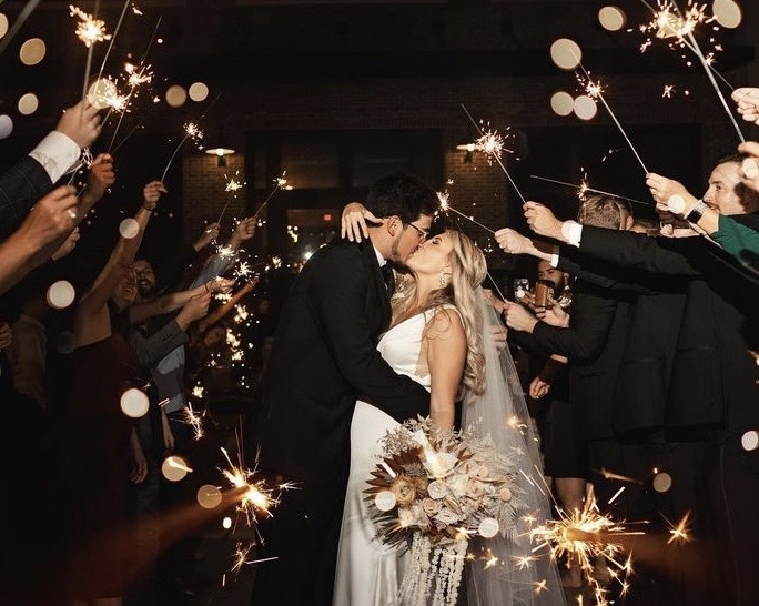 Congrats to <a href="/Ddunning33/">Dane Dunning</a> &amp; his wife, Rachel, on tying the knot this weekend!