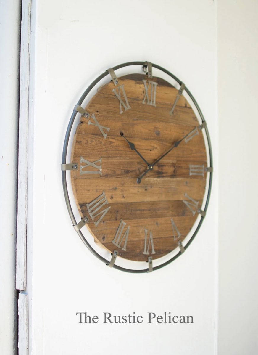 RusticPelican's tweet photo. #Sale #ModernRusticDecor #Rustic #farmhouse #LargeClocks #WoodClocks#FarmhouseClocks #BeachDecor #HomeDecor #Bohemian #Coastal #Nautical #ModernRustic #Boho #modernhomedecor #modernfarmhouse #farmhouse #fixerupper #RusticHomeDecor #FreeShipping. https://t.co/fAJf7GbX13 https://t.co/EdkbwvzbXT