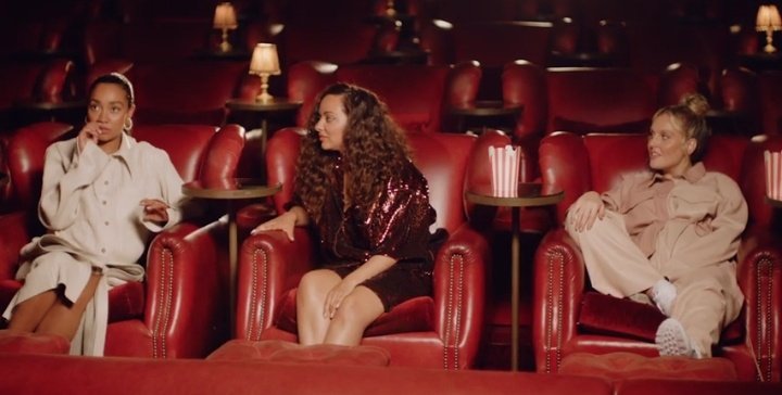 blueprintjade's tweet photo. Just Little Mix sitting there and watching their music video evolution makes me emotional and happy ♡ https://t.co/hXjgkeYmiw