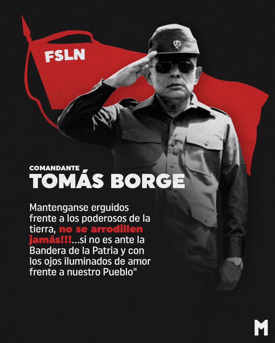 Ya lo dijo el Comandante Tomás 
De rodillas solamente ante Dios!!
#LaSoberaniaNiSeVendeNiSeRinde nos mantenemos firmes, leales e inclaudicables en la defensa de nuestra Patria 🇳🇮💙🇳🇮 con la bandera ❤🖤
#NoviembreVictorioso 
@Jay_clandestino
@CarlesMint 
@NicaSoberana