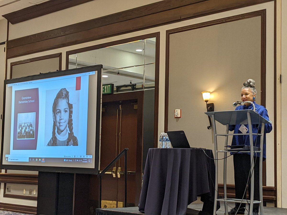 shighley's tweet photo. A'lelia Bundles was a captivating, informative keynote for #ForwardBound2021 Her family's long history of love of literature inspired her; she was very disappointed in Self Made, the film about Madame Walker. https://t.co/ttflIuwjU6 https://t.co/4bypTqZ627
