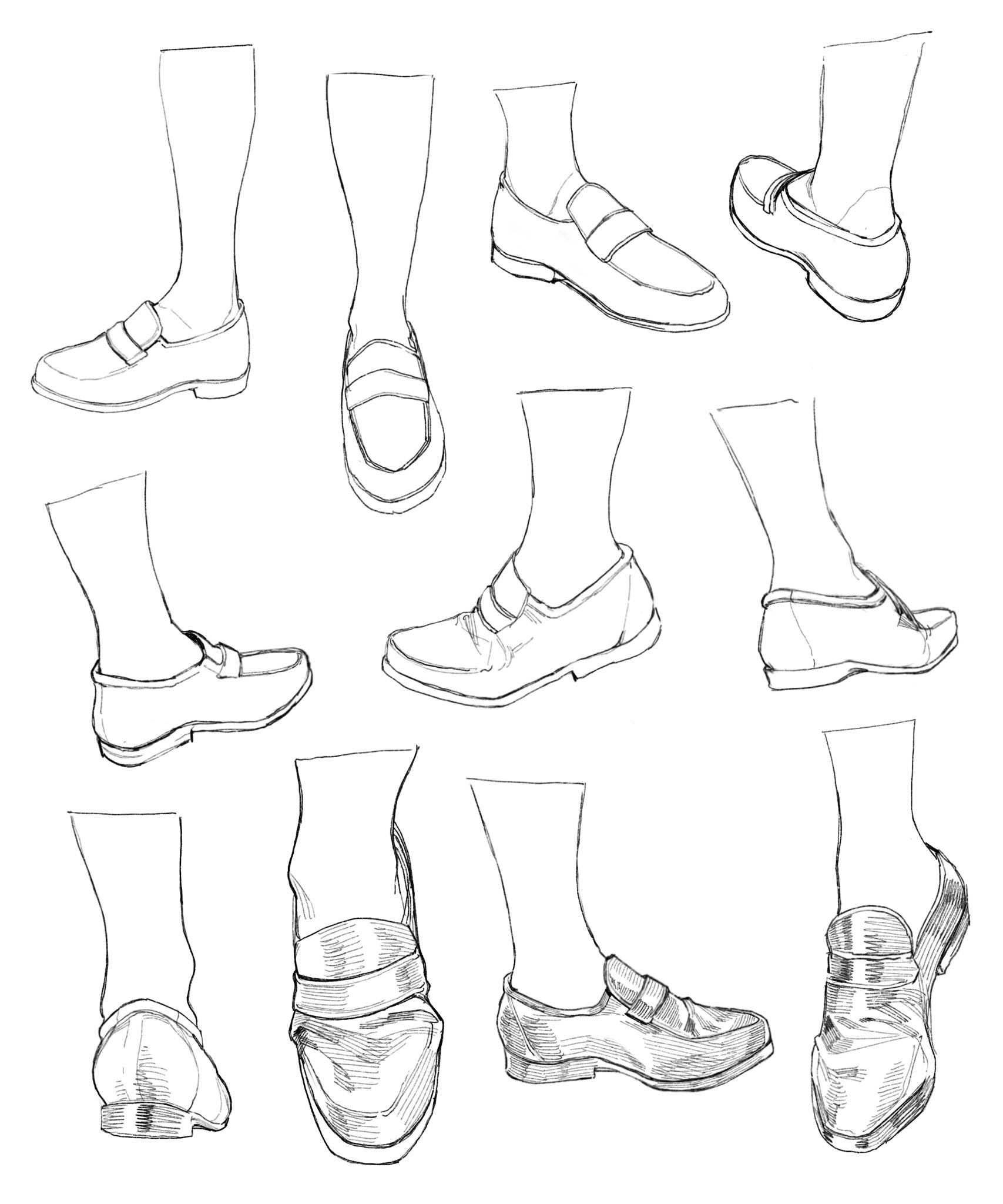 How To Draw Anime Legs Step by Step Drawing Guide by PuzzlePieces   DragoArt