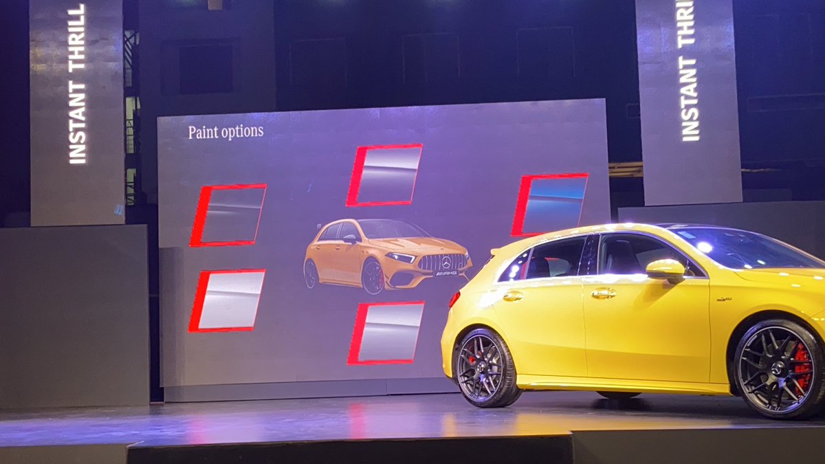 Dippy_S's tweet photo. 7 standard paint options on The @MercedesBenzInd #AMGA45S #InstantThrill https://t.co/IJ1OBQ3ELl
