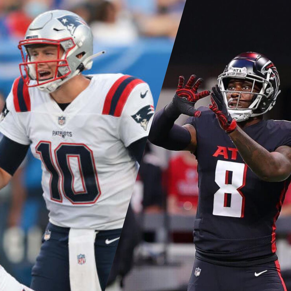 LateRoundFlyers's tweet photo. 2 strong candidates for ROY will take the field tomorrow night!

Which one of these guys has a better shot in your eyes?

#NewEnglandPatriots #DirtyBirds https://t.co/aWPr25UBtw