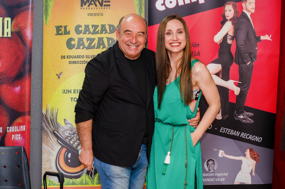 HugoGiachino's tweet photo. En la ficcion @cintiaxis era mi secrataria...volveremos a filmar muy pronto. @euforia https://t.co/apXY8wwCm0