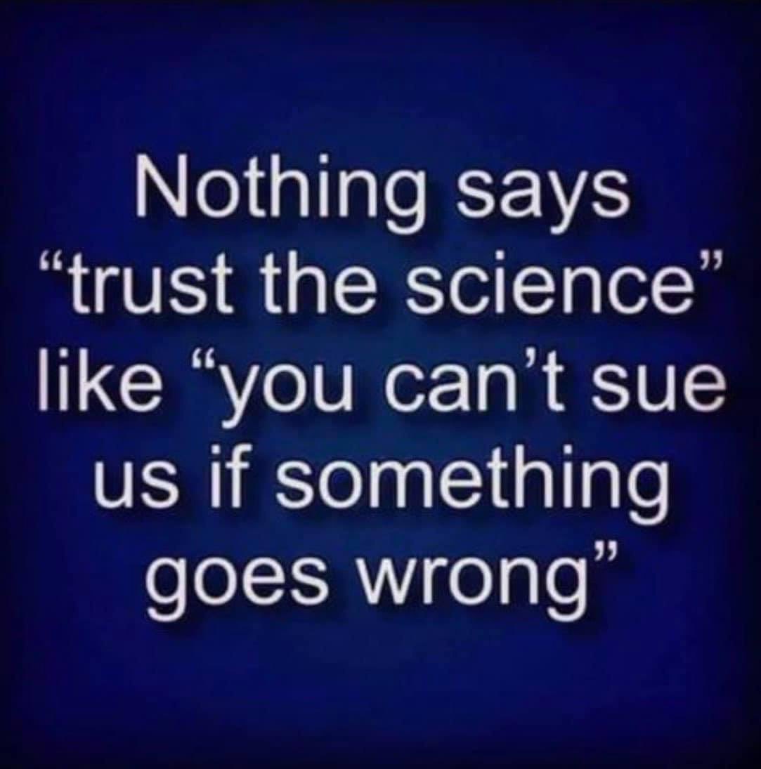 Stupidity439's tweet photo. Too obvious, maybe? You got the jab? Sorry, sheeple… but can you be that stupid? #ArrestFauci #CovidVaccine #COVIDVaccination #DoNotComply #LetsGoBrandon #Pfizer #pfizerleaks https://t.co/5XkQXcdPRT