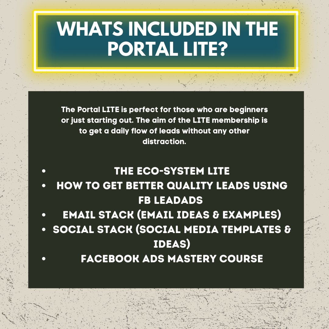 fitproleadgen's tweet photo. Have You Checked Out The Portal LITE?
➡️ https://t.co/XNTd4y7OhR ⬅️

If you're just starting out with your marketing/advertising or have been out of the game for a while...

Then this is perfect for you 🙌🏼
If you want more info... 
Follow the link or send us a DM 📩 https://t.co/I2qiBS2nNh
