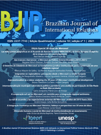 odregionalismo's tweet photo. ➡️Na última sexta feira tivemos o lançamento do dossiê de 30 anos do Mercosul, organizado pelos pesquisadores e professores do Observatório de Regionalismo. Publicado pela #BJIR, o lançamento foi feito durante o #SIMPORI.
🔗Assistam aqui ao lançamento! https://t.co/SlC9RtpCBf https://t.co/LA0GC1AQEO