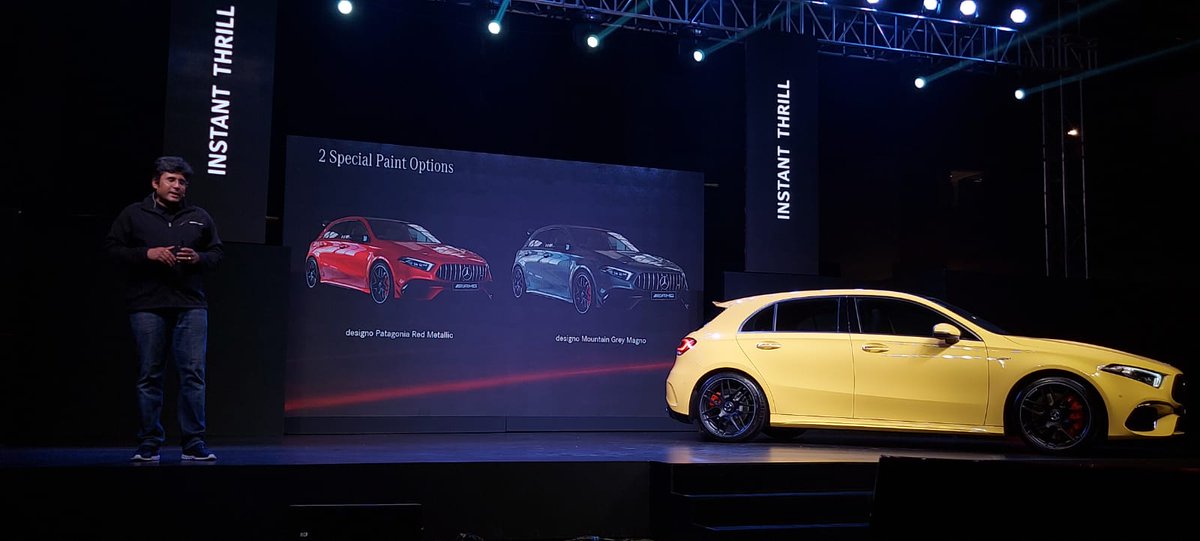 drivespark's tweet photo. The colour options on the Mercedes-Benz A45 S AMG! Interesting enough?

@MercedesBenzInd
#A45SAMG
#InstantThrill https://t.co/9gGmF8O4Qq