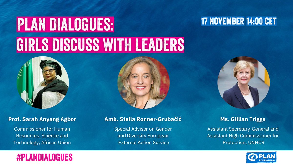 PlanEU's tweet photo. The first edition of #PlanDialogues has ended - but the work continues... 💪
A big ❤️thank you❤️ to everyone that joined us, to our great speakers and to the inspiring girl activists that shared their stories with such passion and authenticity! https://t.co/2sgpQ0vrVI
