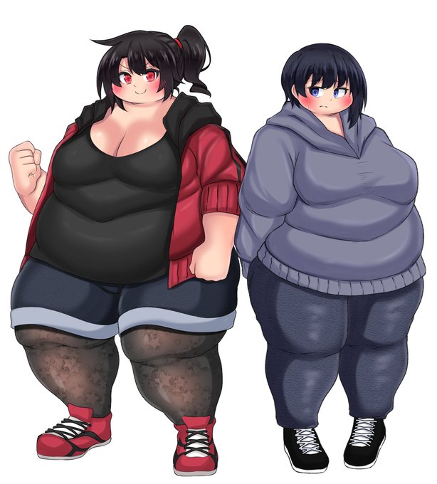 運動部引退後ご飯をがっつり食べてしまった元陸上部部長と副部長のなれの果て 