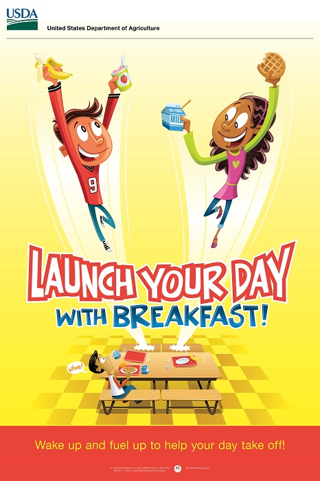 USDA_FNA's tweet photo. Studies show that kids are more focused on learning when they eat breakfast. Teach kids about the benefits of breakfast with these games, lessons, event ideas and more! https://t.co/NdNMbSx4cy https://t.co/FtzCxpHN5b