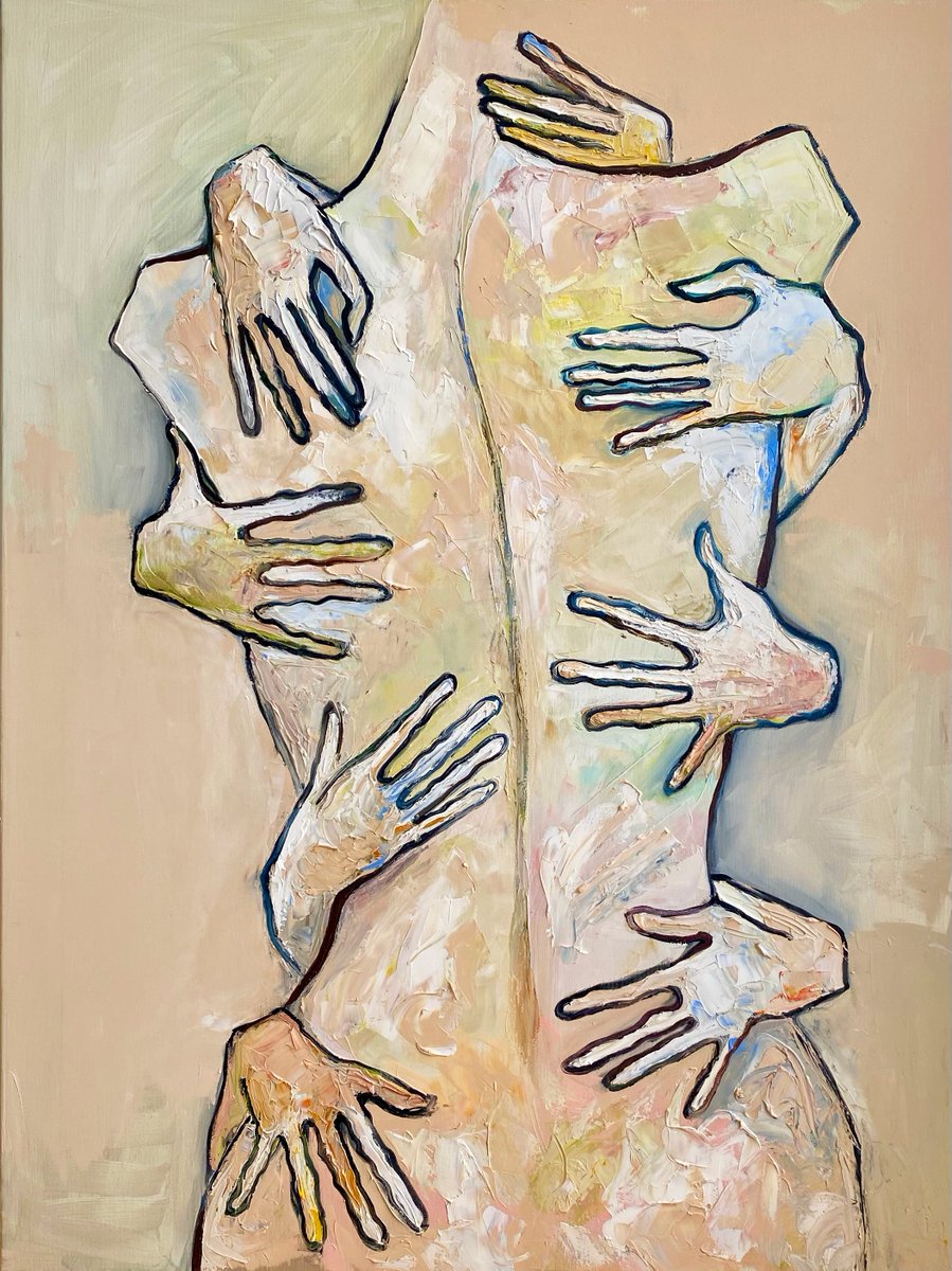 zhannetpodobed's tweet photo. 🔥NEW🔥NEW🔥NEW🔥

Hugs by @zhannetpodobed on @opensea 

First buyer receives original artwork: oil on canvas 120 x 90 cm, 2021 and certificate of authenticity.

🔥0.5 ETH🔥

*description in comments❤️

https://t.co/EozzasupPL

#NFTartists #NFTcollection #cryptoart https://t.co/EquK61O7Ni