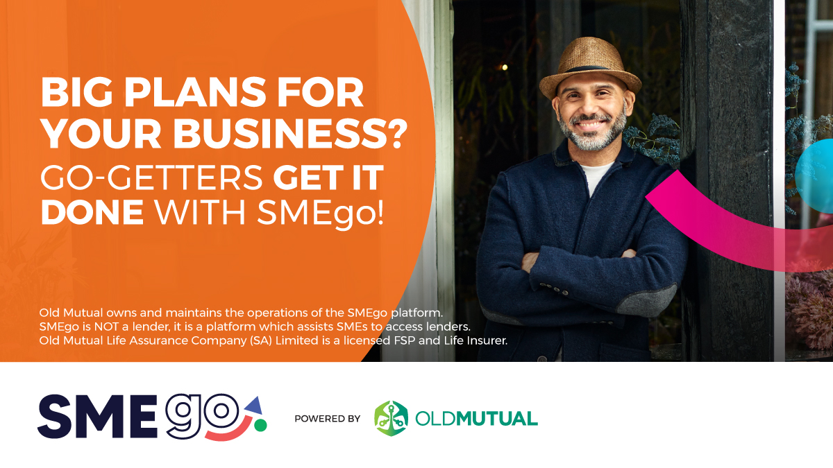 Radio702's tweet image. SMEgo powered by @OldMutualSA helps SMEs apply for funding from multiple funders with one application.

For more information or to apply now, visit bit.ly/30wB3oO 

#SMEgo
#Sponsored