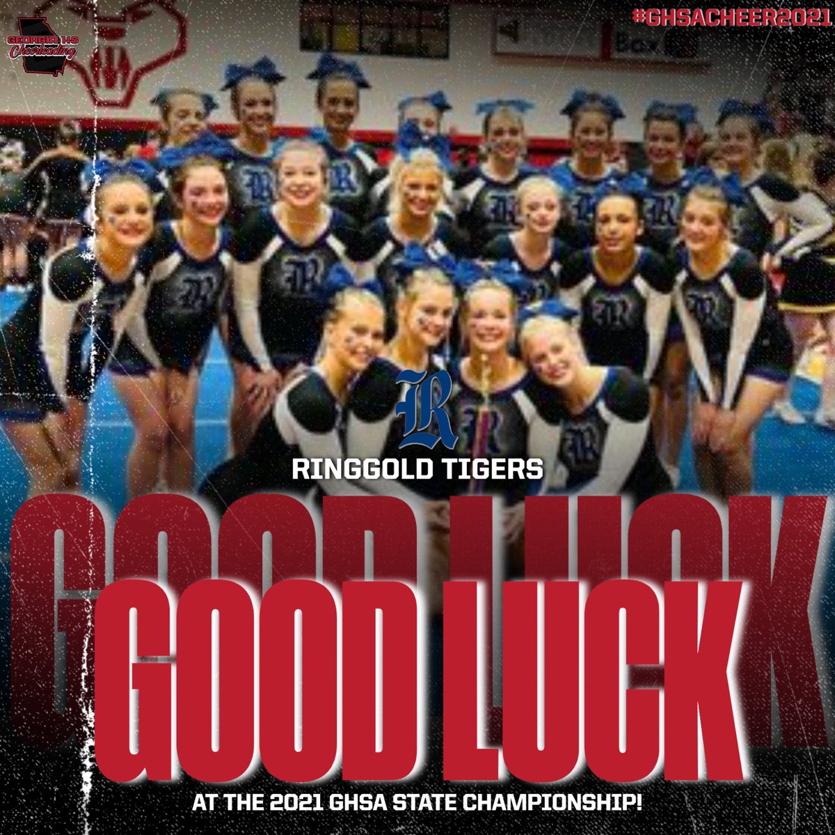 GeorgiaHSCheer's tweet photo. Good luck Ringgold!
#ghsacheer2021 https://t.co/PrePoanMvH