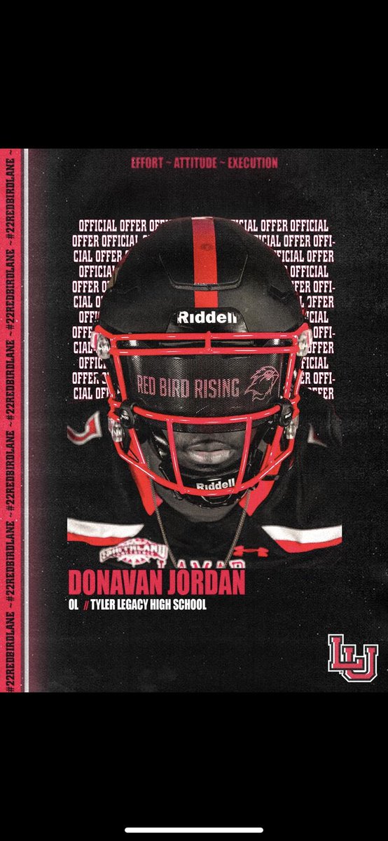 After a great talk with <a href="/CoachGipson11/">Coach Gipson</a> I’m blessed to receive an offer from Lamar University!! 🔴⚫️ <a href="/CoachPCovington/">Patrick Covington</a> <a href="/CoachPitts4/">Coach Jason Pitts</a> <a href="/CoachJoeWillis/">Joe Willis</a> @coachcope42