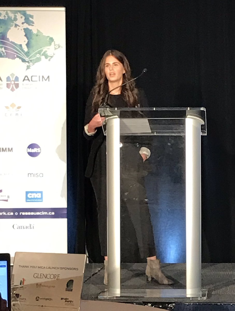 Great to hear from <a href="/MaRSDD/">MaRS</a>’s Zeeshan Ali and Leah Perry discussing their partnership with <a href="/CEMI_mining/">CEMI</a>’s MICA network.