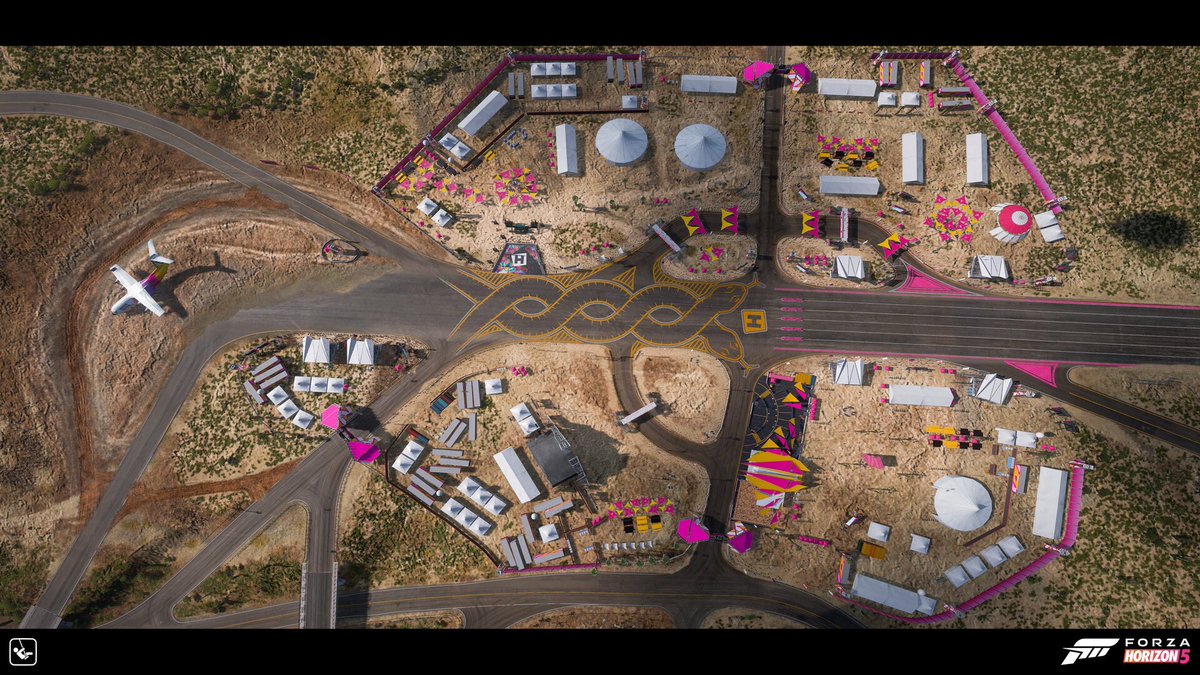 XboxSPA's tweet photo. Echa un vistazo a #ForzaHorizon5  como nunca antes lo habías visto, a vista de pájaro.

El equipo de @WeArePlayground dedicó un cariño especial para asegurarse que su mundo se viera y se sintiera auténtico, ¡Y eso no solamente significaba que fuera desde el suelo! 👀👇🏻 https://t.co/ZJ0q7Aj6jx