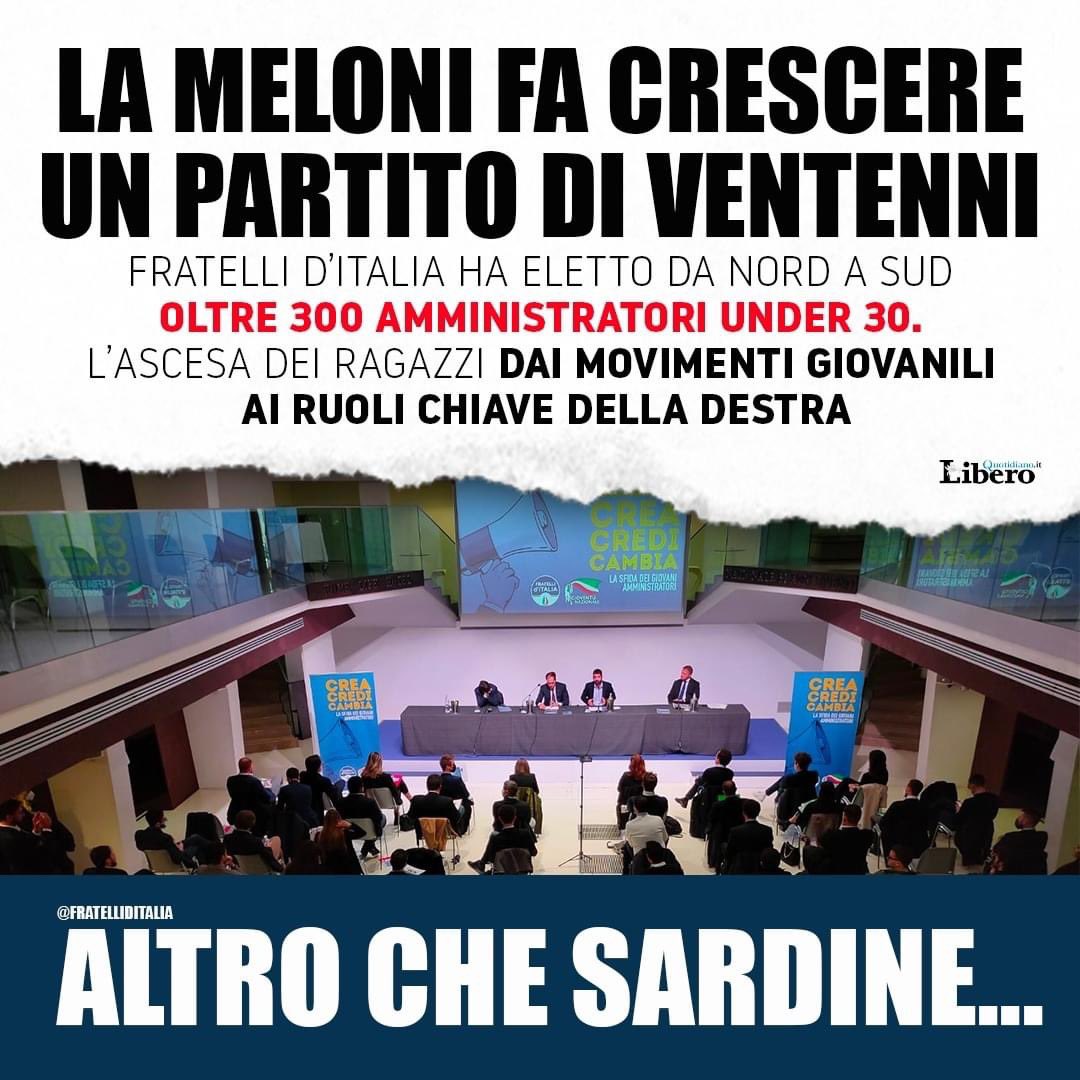 🔵 L'ascesa di #GioventùNazionale, il nostro movimento giovanile 🇮🇹