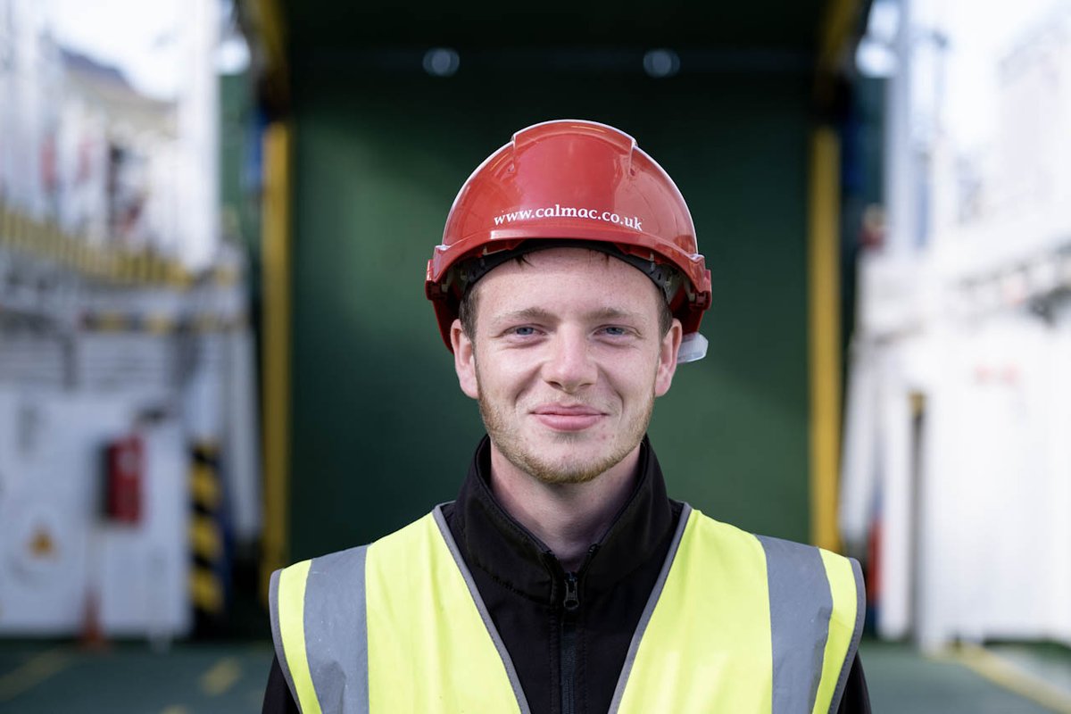 CalMacFerries's tweet photo. CalMac pays the Real Living Wage to all employees, such as seaman/purser Robin MacLeod, because we value and appreciate their hard work and dedication #LivingWageWeek @LivingWageScot https://t.co/0YPwO4oNB7
