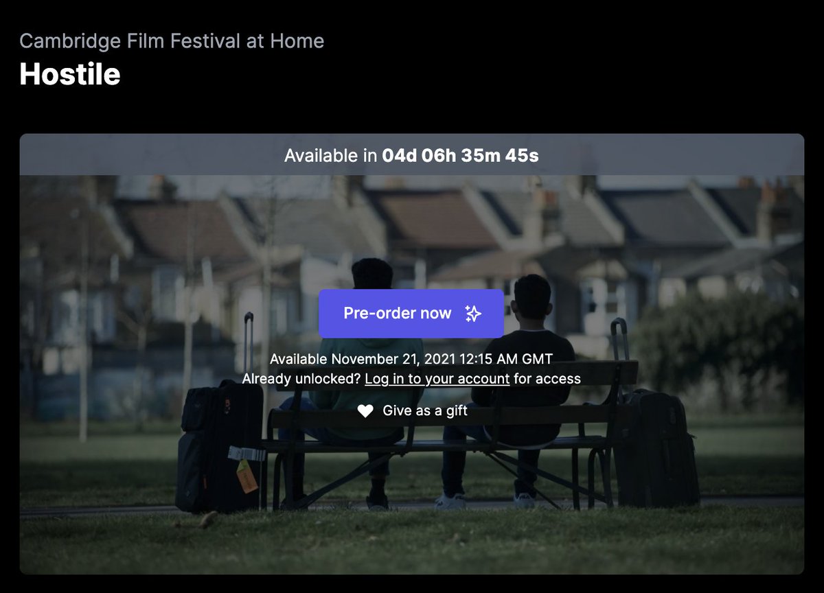 hostiledoc's tweet photo. Hostile @hostiledoc available on the @camfilmfest 'At Home' player from Nov 21st. Pre-order: https://t.co/NGH0ZDgb1l

IN PERSON SCREENINGS: 20th and 23rd Nov - Book today at https://t.co/1UIrFanIxj (Q&amp;A with director Sonita Gale @GaleForceFilms on 23rd)

#hostiledocumentary https://t.co/UyAzzkoHvK