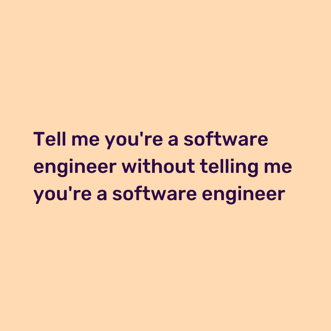 enye_tech's tweet photo. I'll go first: I spent the whole weekend trying to solve a problem. When I fixed it, it caused 3 new problems 😪 https://t.co/3iUDKYDEyb