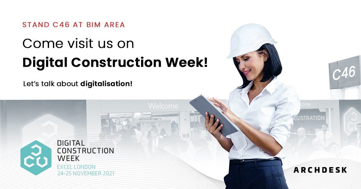 ArchdeskApp's tweet photo. Attention all attending #DCW2021❗
If you are looking for a #managementsolution that will support your business #growth and a solid partner in digitising your #constructioncompany...visit us at the C46 stand in the BIM area and let's have a chat about #digitisation!✨

#clouderp https://t.co/jqEJYFd1ak