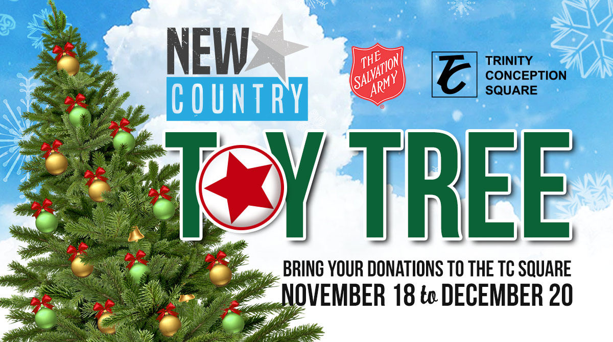 The Toy Tree is back at the TC Square! If you can, please share your Christmas this year with a donation of a gift for a boy or girl. The Salvation Army distributes the toys to families in the Trinity-Conception area.