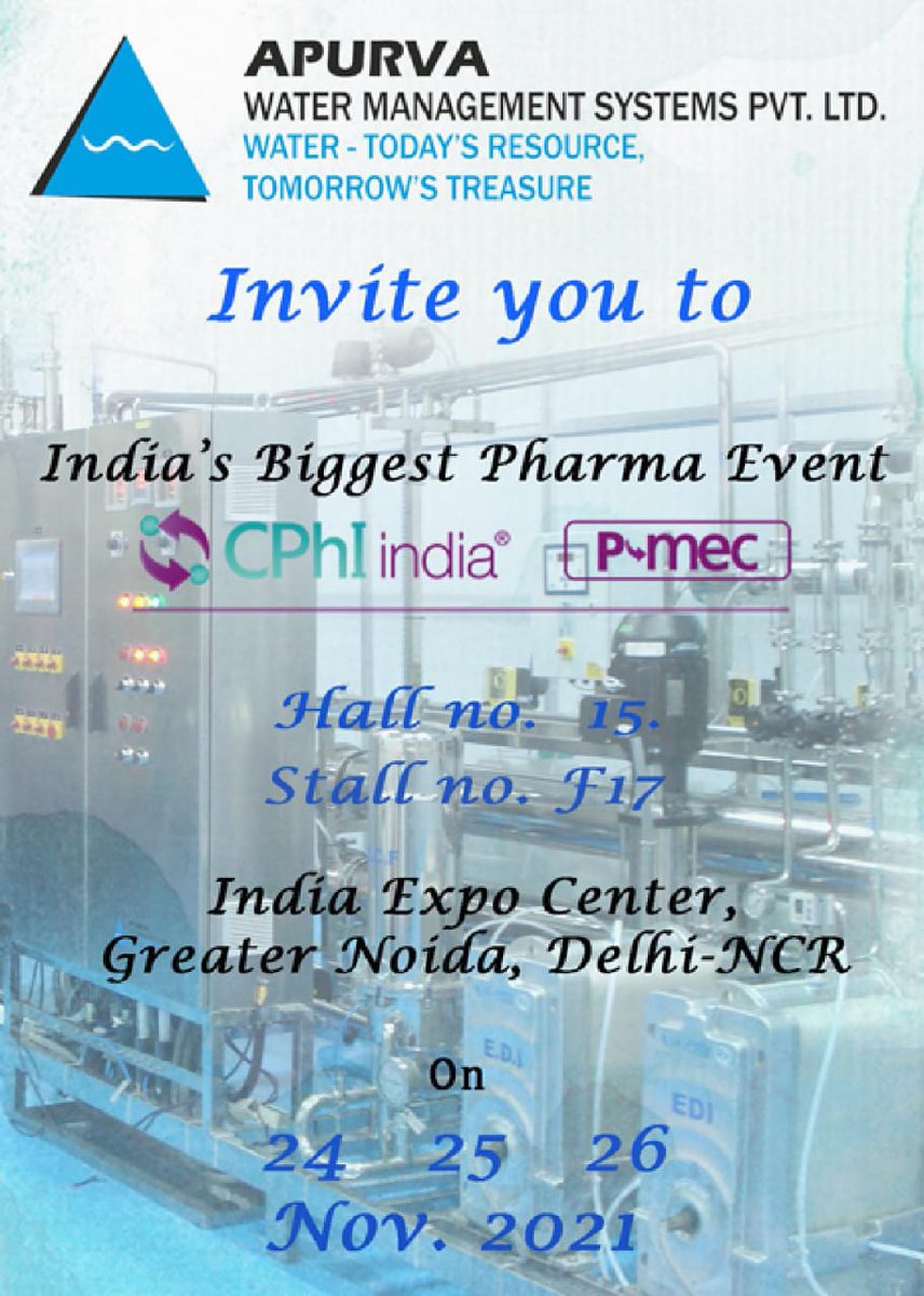 Apurva Water Management System tweet media