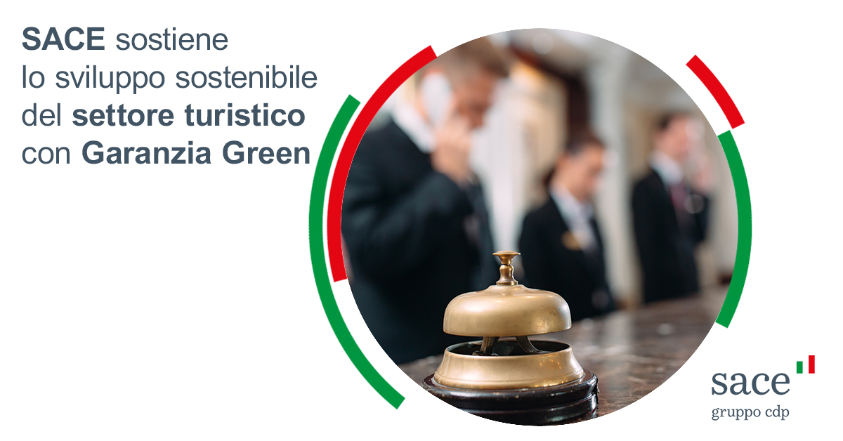 SACEgroup's tweet photo. SACE sostiene il rilancio del #settoreturistico supportando le soluzioni di finanziamento S-Loan Turismo di @intesasanpaolo con #GaranziaGreen, per mitigare l’impatto ambientale e favorire un’economia sostenibile e circolare dell’industria.

Scopri di più:https://t.co/JEhUCYcWpx https://t.co/hmSKsjoxBl