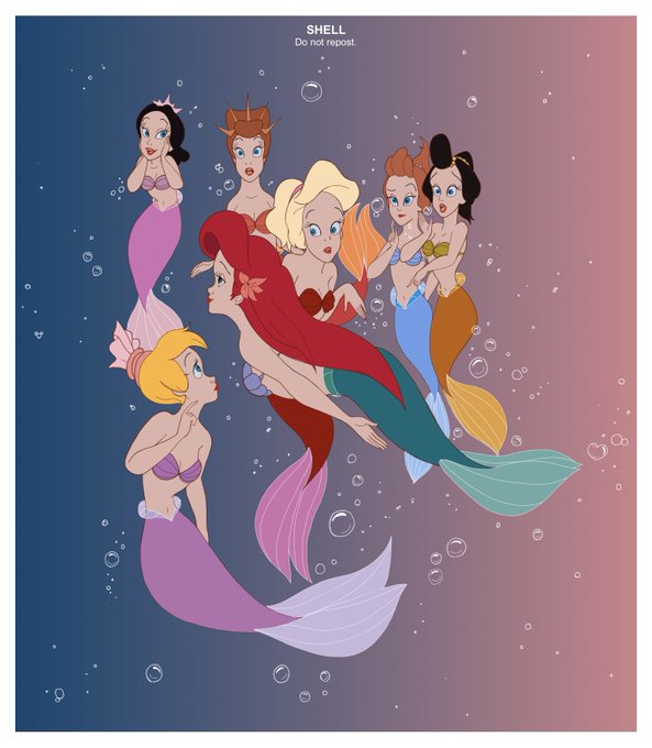 リトルマーメイドスクリーンデビューのtwitterイラスト検索結果 古い順