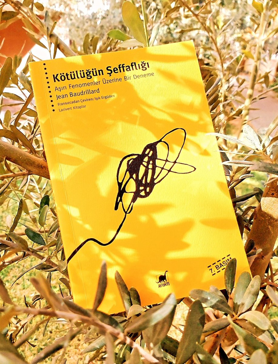 "Görüntüleri yok edenlerden değil, gö­rülecek hiçbir şeyin olmadığı bir görüntü bolluğu üretenlerdeniz.."