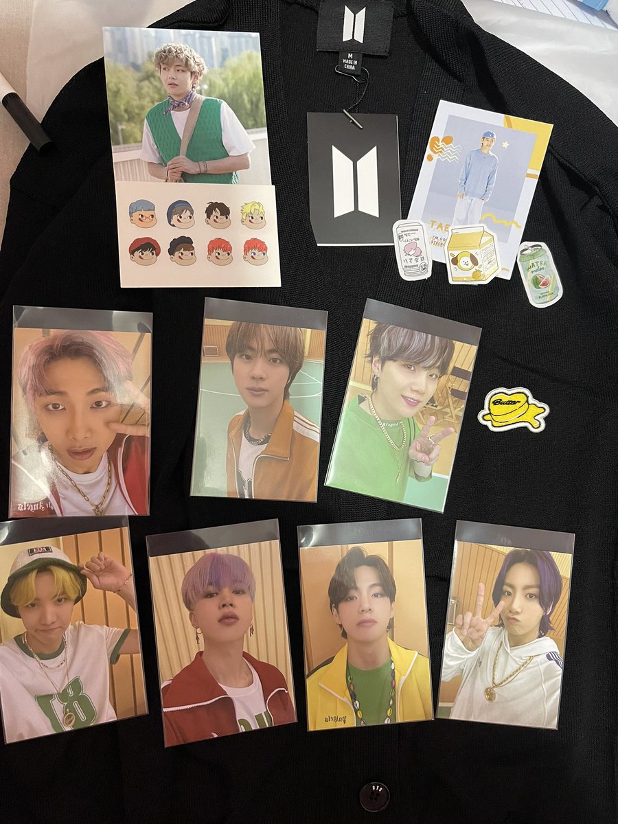 sasha_tecson's tweet photo. thank you @MagicSeoulPH ndi na totga merch ang butter cardigan na to 😍 thank you for holding this for me borahae 💜#MagicSeoul_Feedbacks https://t.co/zOadLP0QDc
