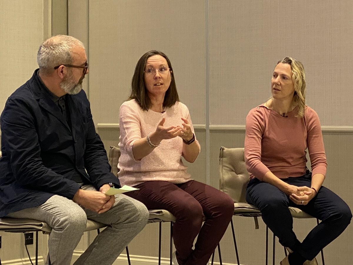 <a href="/nickfallon/">Nick Fallon</a> Nicola Marlin and Laura Jenner discuss B2B FOMO 🤣 #ConTech2021