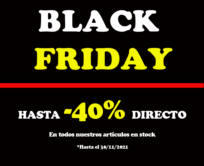 ¡ Ya ha llegado el #blackfriday2021 a <a href="/AcerosHispania/">Aceros de Hispania</a>! Todos nuestros productos en stock con hasta un 𝟒𝟎% 𝐝𝐞 𝐝𝐞𝐬𝐜𝐮𝐞𝐧𝐭𝐨. aceros-de-hispania.com/infer.asp

#cuchillos #navajas #airecomprimido #carabinas #caza #airsoft #outdoor #gamo #norica #cometa #arcos #muela #nieto #cudeman