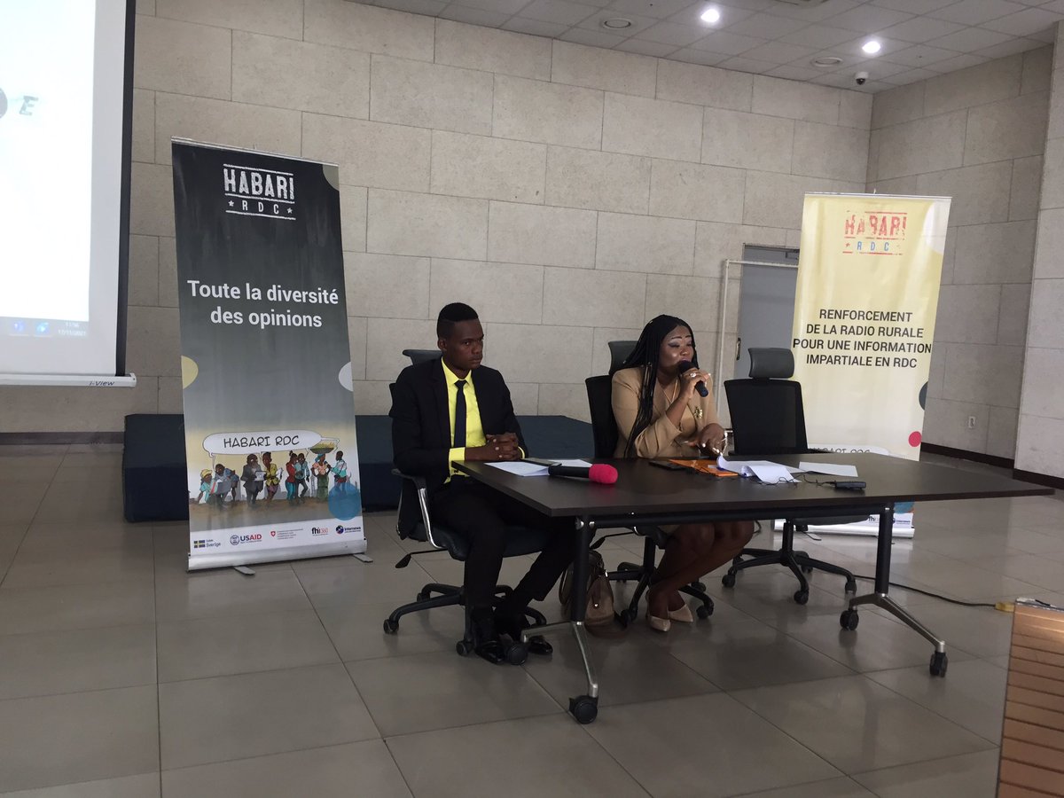 yvette_ditshima's tweet image. #HappeningNow #CaféBlog @habariRDC «Lutte contre les VBGs: discours médiatiques des autorités» #Hon @ChristelleVuan1  &quot;Ns sommes dans un pays où l’injure à la femme c’est notre bonjour, c’est une VBG, on doit pas nous limiter sur la pitié ça doit devenir une question d’État»