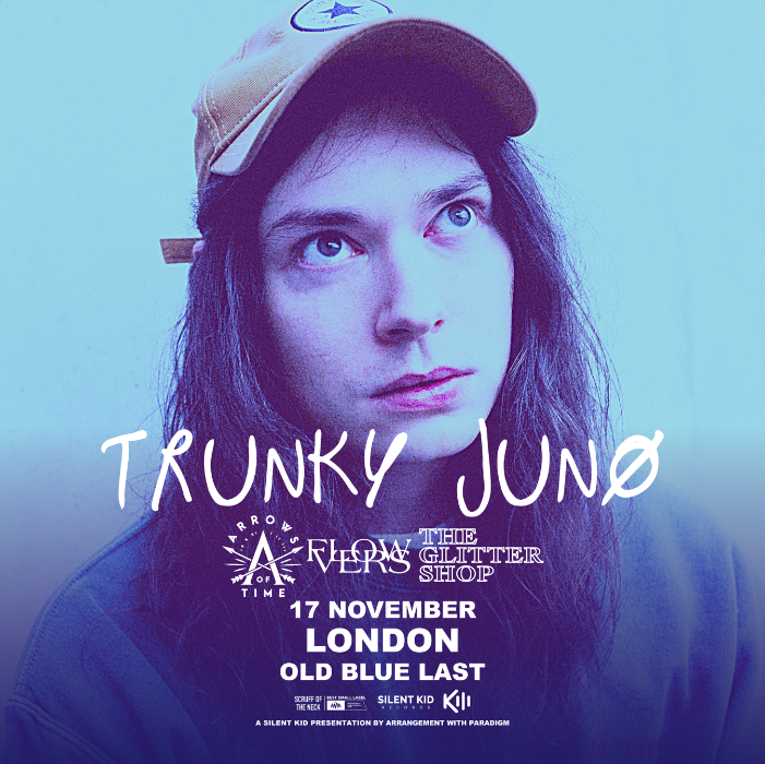 theoldbluelast's tweet image. North Eastern indie maverick @trunkyjuno headlines TONIGHT🎆

Support from @FLOWVERSS, @theglittershop + @arrowsoftime🏹

Last chance to get tickets &amp;gt; bit.ly/3cfQHYd