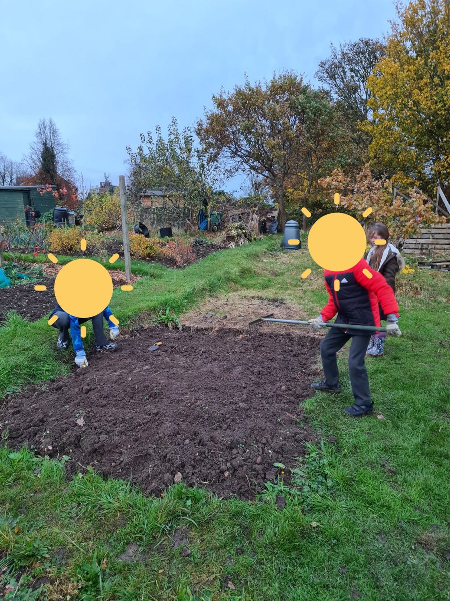 CJS_Allotment's tweet image. Another busy week at the allotment getting the beds ready for Winter #globalandlocal #digdigdig @Colmore_Junior