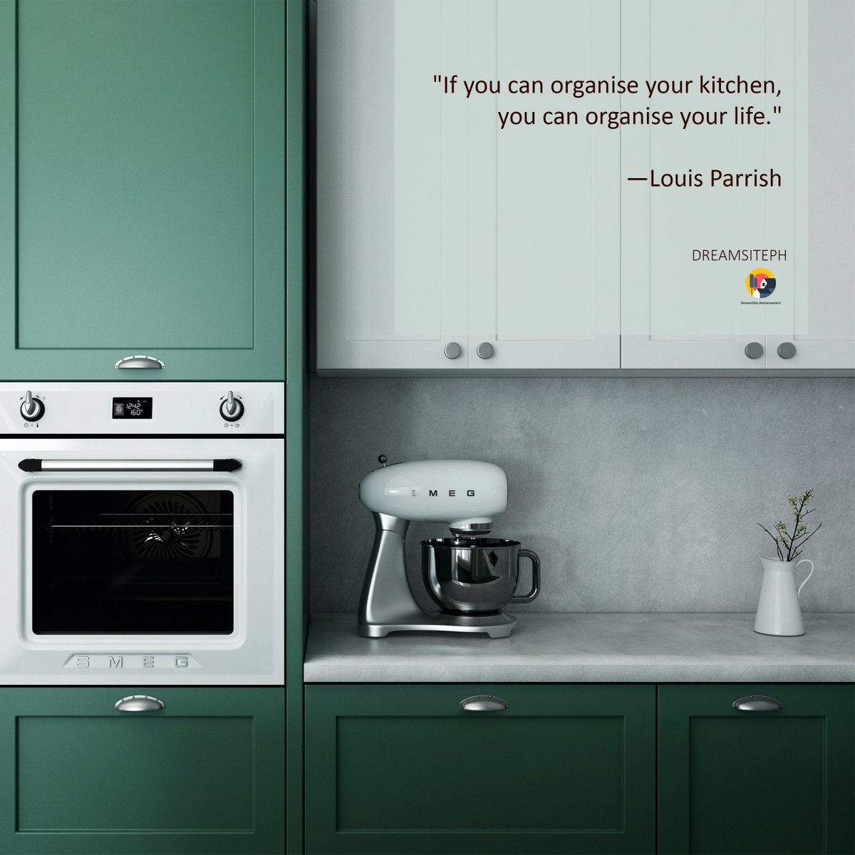 DreamSitePH's tweet photo. "If you can organise your kitchen, you can organise your life." - Louis Parrish ❤

📷 kam idris | unsplash
.
.
#home #kitchen #cooking #kitchendesign #house #homequotes #love #homecooking #memories #homecookedmeal #besttimes #childhood #kitchenideas #gatheringplace https://t.co/LJiyI1mWQm
