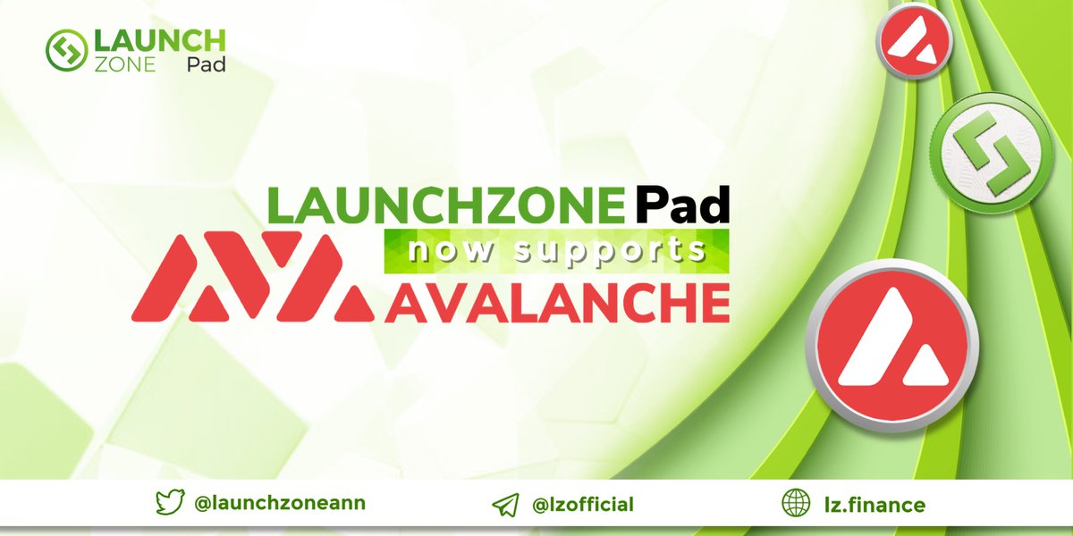 launchzoneann's tweet photo. 🚨 #LZPad now supports @avalancheavax 🎉

📌 #Avalanche is the fastest smart contracts platform as measured by time-to-finality. This integration of Avalanche into LZ Pad will take #LaunchZone one step closer to being the best and biggest #launchpad in the crypto market.

$AVAX https://t.co/zXnKi0Cqj9