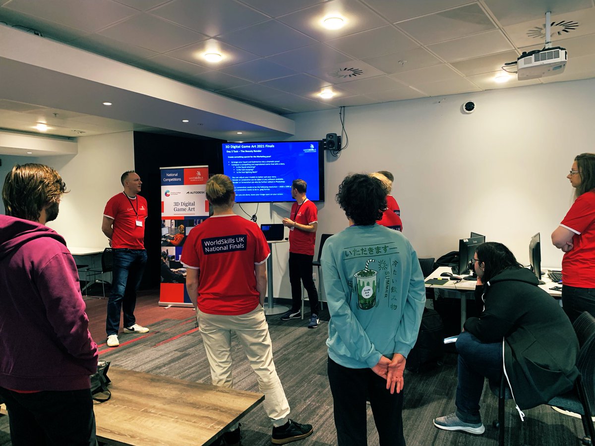 VPA_Ccsw's tweet photo. Day 3 of 3D Game Art #WSUKFinals it’s been a fantastic 3 days of hard work and dedication! These competitors have got bright futures ahead of them @CheshireCollSW https://t.co/pIDD8ZWAd0
