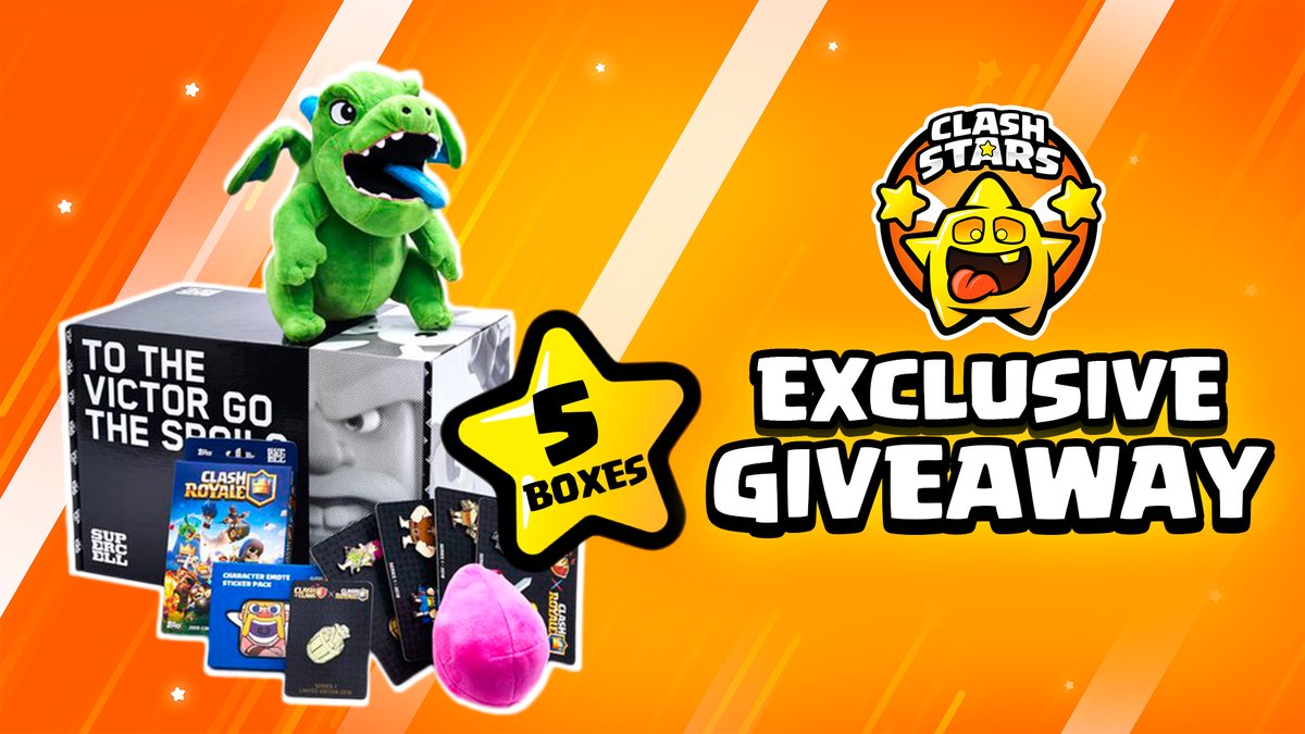 ⭐️ NOUVEAU CONCOURS ⭐️

À l'occasion de la compétition Clash Stars qui aura lieu le 19, 20 et 21 novembre !

À gagner : 
🎁 x5 Colis Clash Royale

Pour participer :
1️⃣ RT ce tweet
2️⃣ Suivre <a href="/AshtaxYT/">Ashtax</a> &amp; <a href="/ClashStarsCR/">ByBernad Chong</a> 
3️⃣ Ne pas oublier le code Ashtax 😁

TAS dimanche soir !