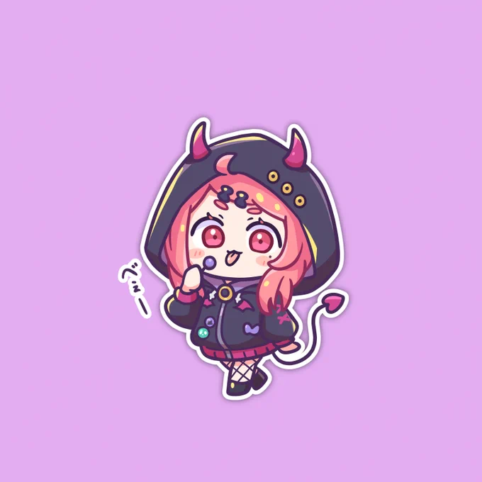 小悪魔笹
#笹の絵 