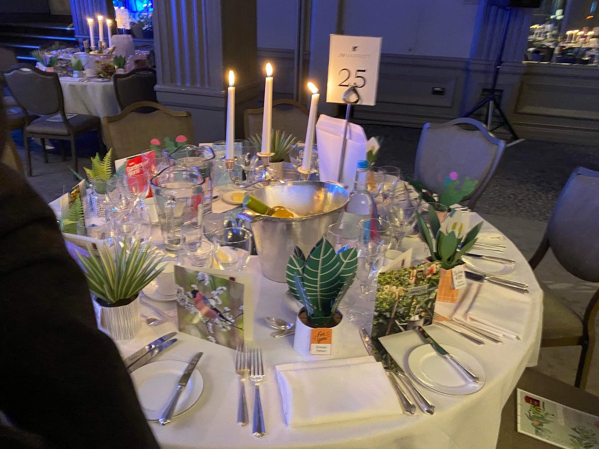 JohnPye7's tweet photo. The venue ⁦@Grosvenor_House⁩ Absolutely beautiful. #TheRetas     We won Best Independent Bookshop Card Shop in the country😀 How cool is that ? #EastGrinstead https://t.co/75PmByc1rc