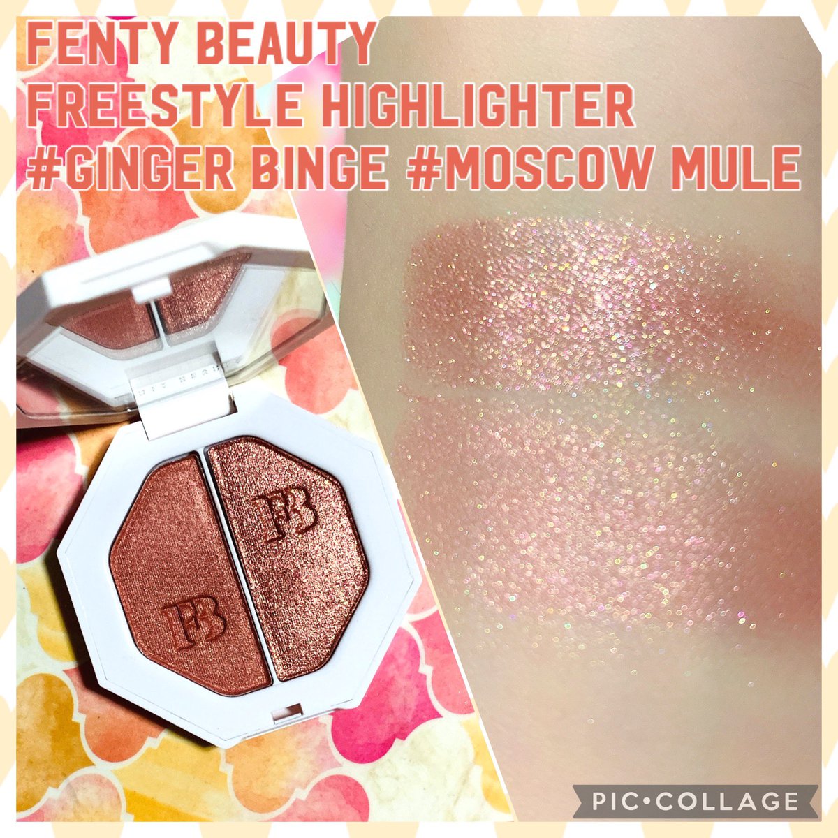 kctluv17's tweet photo. おてもちゃん(@otemocosme )と初卸コラボ🥳❣️
Fenty beauty
freestyle highlighter #gingerbinge #moscow
アインズトルペで半額になってて買ってみた🥰もう定価に戻ってたからこまめに見に行こう〜
#今日のメイク
アイホールとチーク・ハイライトに🌟
推し誕生日なので推しの好きなカラーで☺️💜 https://t.co/saI89TNQTI