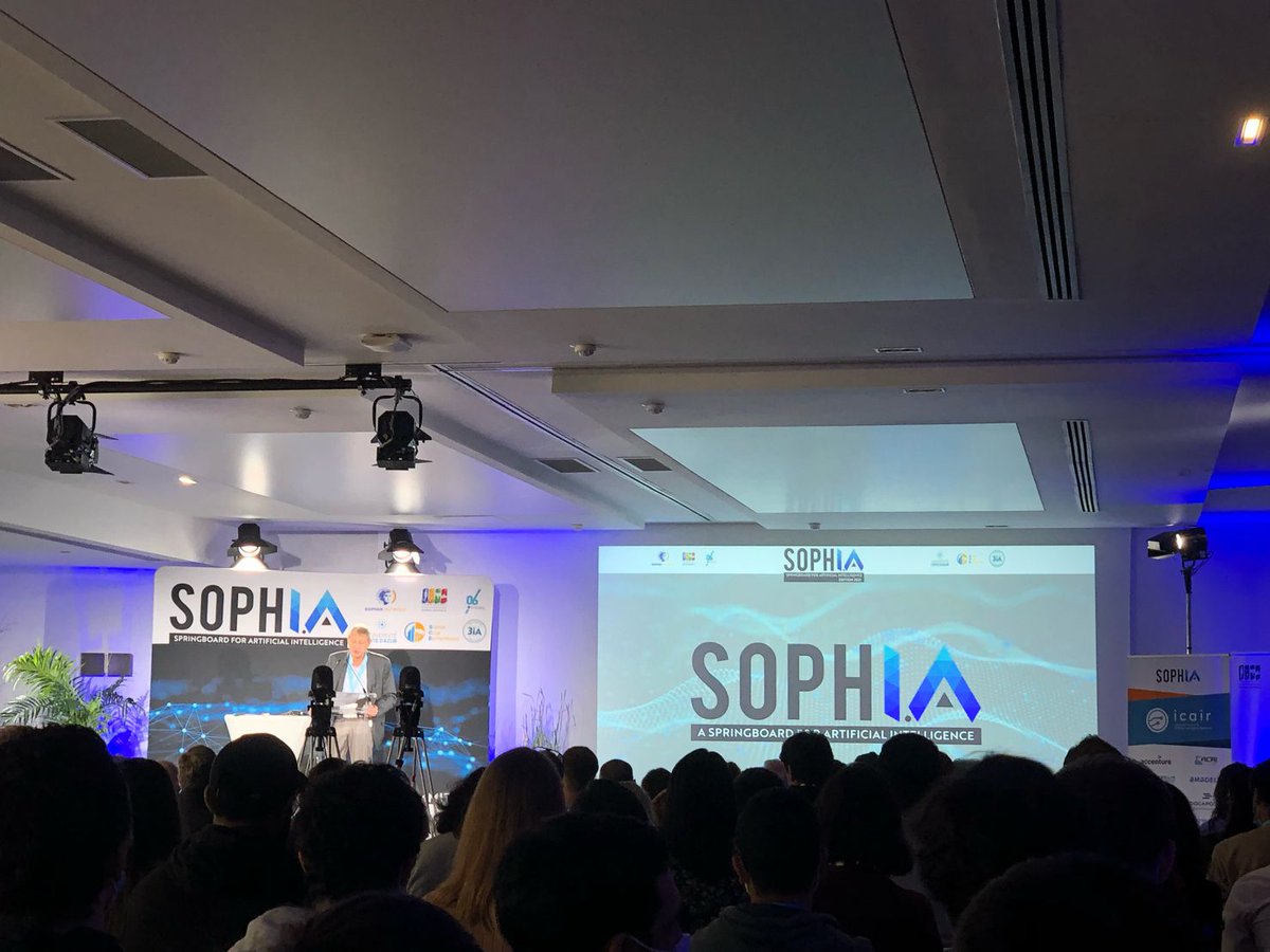 53JSdev's tweet photo. Lancement de la 4e edition du @Summitsophia !  Une occasion unique de s’intéresser aux solutions apportées par l’IA dans les domaines de la santé, du développement durable et du management. 
#Sophiasummit 
#Sophiasummit2021 https://t.co/qTWo9PAIim
