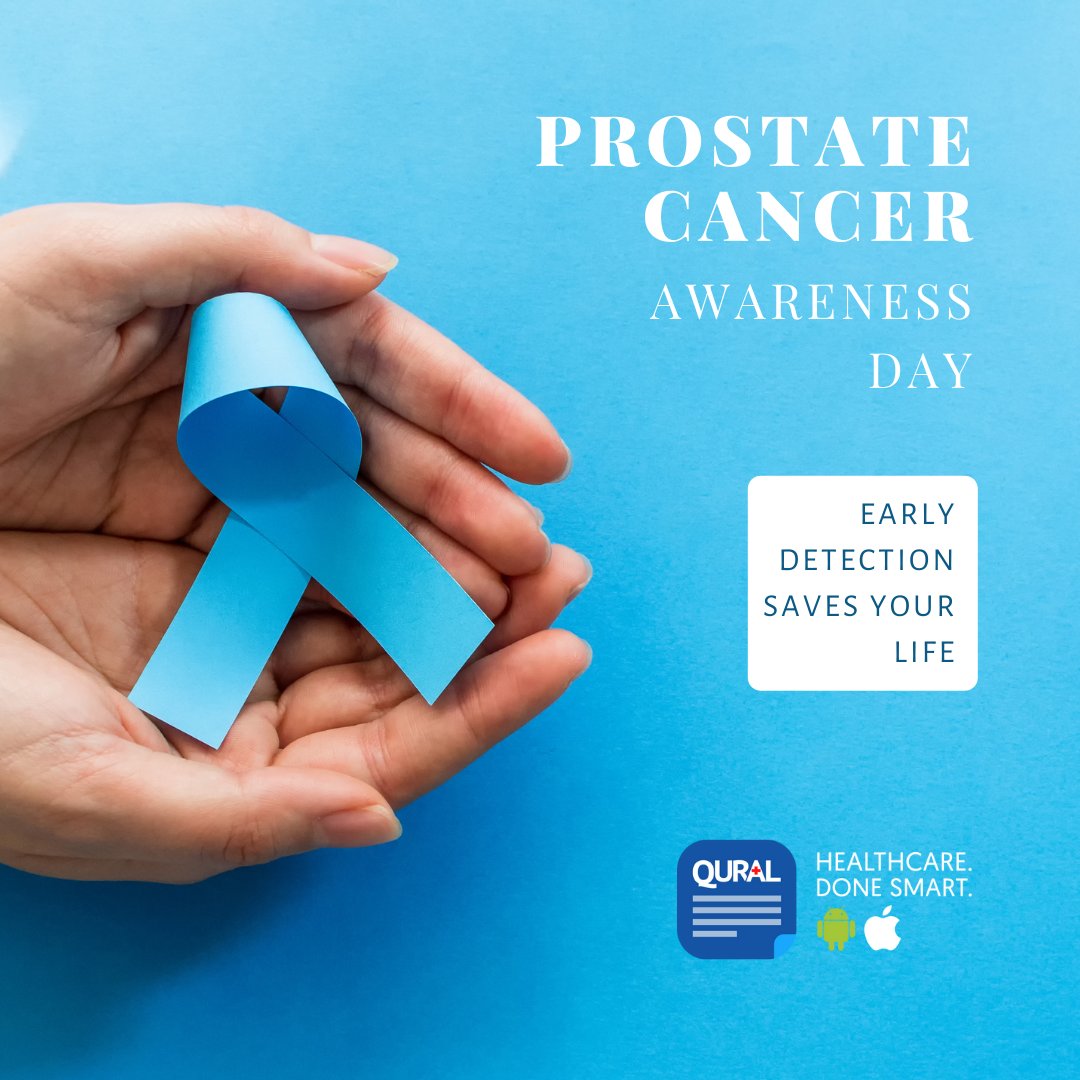 If you are a man above the age of 55 and have a family history of Prostate Cancer, we urge you to talk to your doctor about getting screened regularly . When detected early Prostate Cancer has a 100% survival rate. #prostatecancerawarenessday