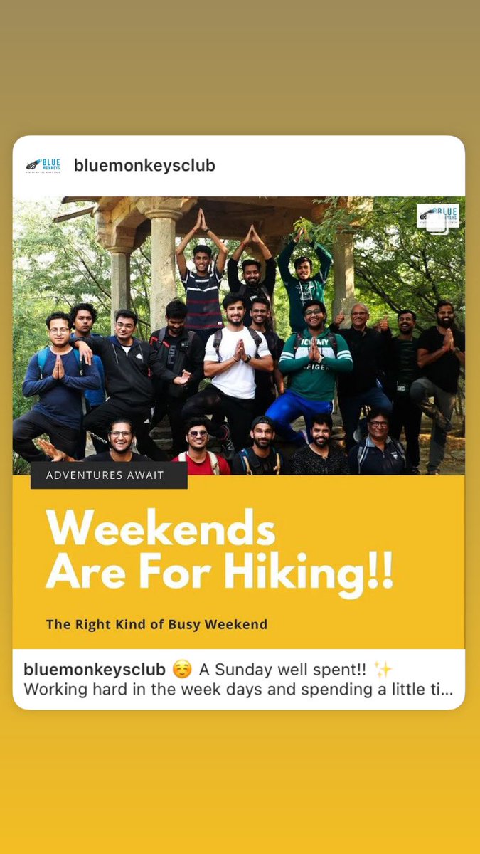 BlueMonkeys7's tweet photo. A Sunday well spent!! ✨
Working hard on the weekdays and spending a little time on fitness and mental health enhancement is the best way out. 💫
.
.
➡️ What do you people think? How far your mental health improves?
Let us know in the comment section below. 👇🏻
. #jaipur https://t.co/lvfmxbDK4i