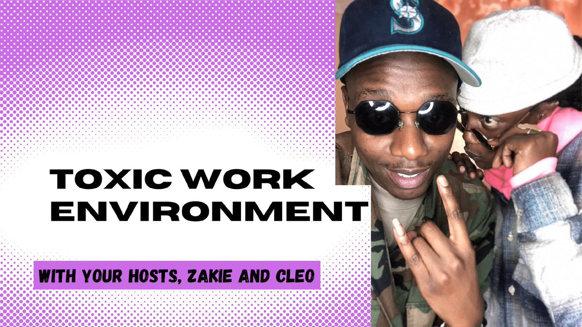 KenyanPowerhse's tweet photo. Have you ever been in a toxic work environment? Well, our hosts @Zakie_Kinyanjui &amp; @cleoquincy will be talking about their experiences. 

Stay tuned! We are home of #voicesofthemillennialpodcast 🎙
#podcast #podcasting #podcasts #kenyanpowerhouse https://t.co/k7FHKHHbw5